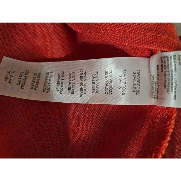 Apricot berry colored tunic. Size 12. - Picture 5 of 5